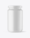 Matte Jar Mockup