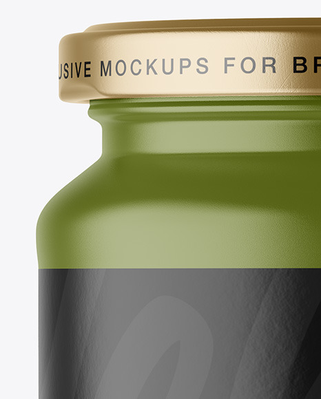 Matte Jar Mockup