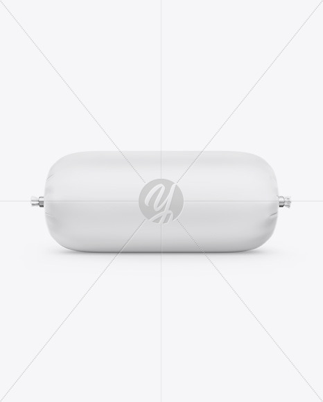 Matte Sausage Chub Mockup