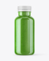 Green Smoothie Bottle Mockup