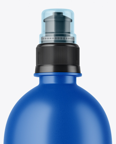 Matte Bottle with Sport Cap Mockup