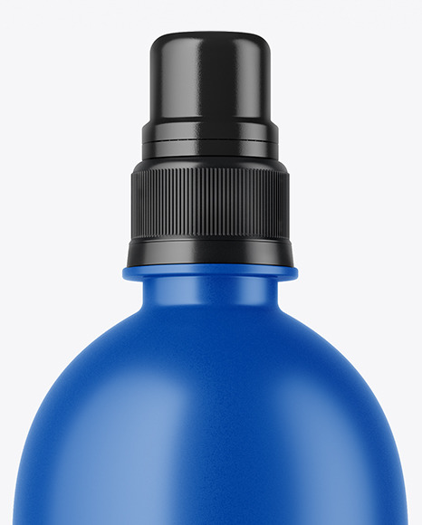 Matte Bottle with Sport Cap Mockup