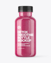 Pink Smoothie Bottle Mockup