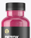 Pink Smoothie Bottle Mockup