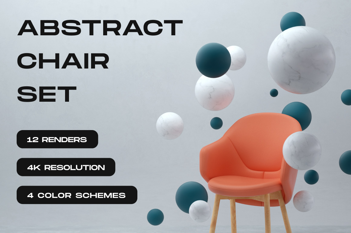 Abstract Chair Set