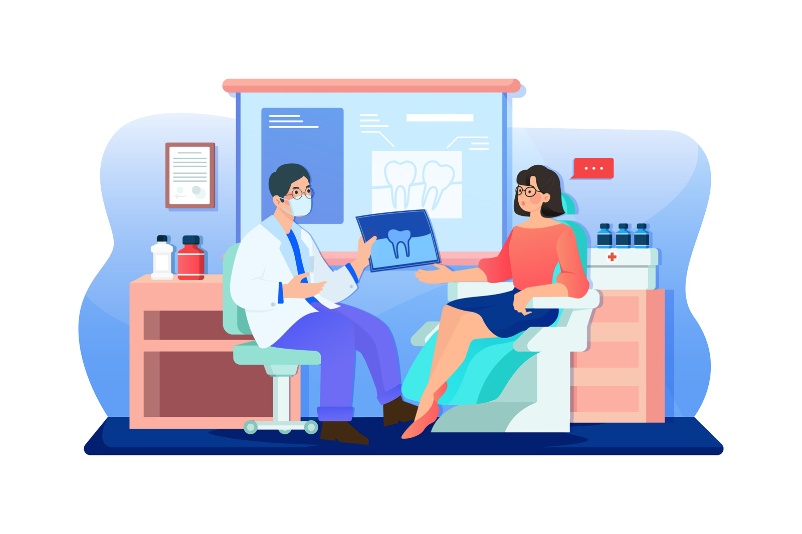 M102_Healthcare Illustrations M102_Healthcare Illustrations