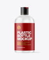 Clear Cosmetic Bottle Mockup