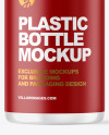 Clear Cosmetic Bottle Mockup