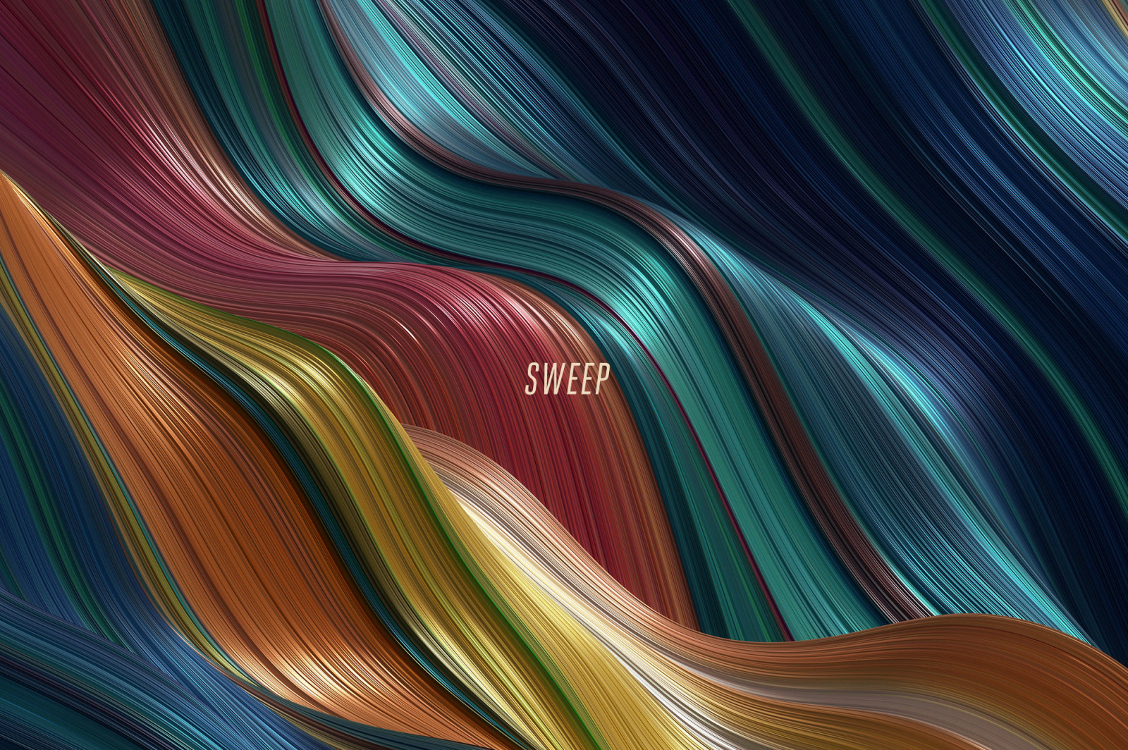 Sweep: Glossy Cascading Textures