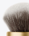 Metallic Powder Brush Mockup