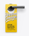 Door Hanger Mockup