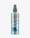 Metallic Spray Bottle Mockup