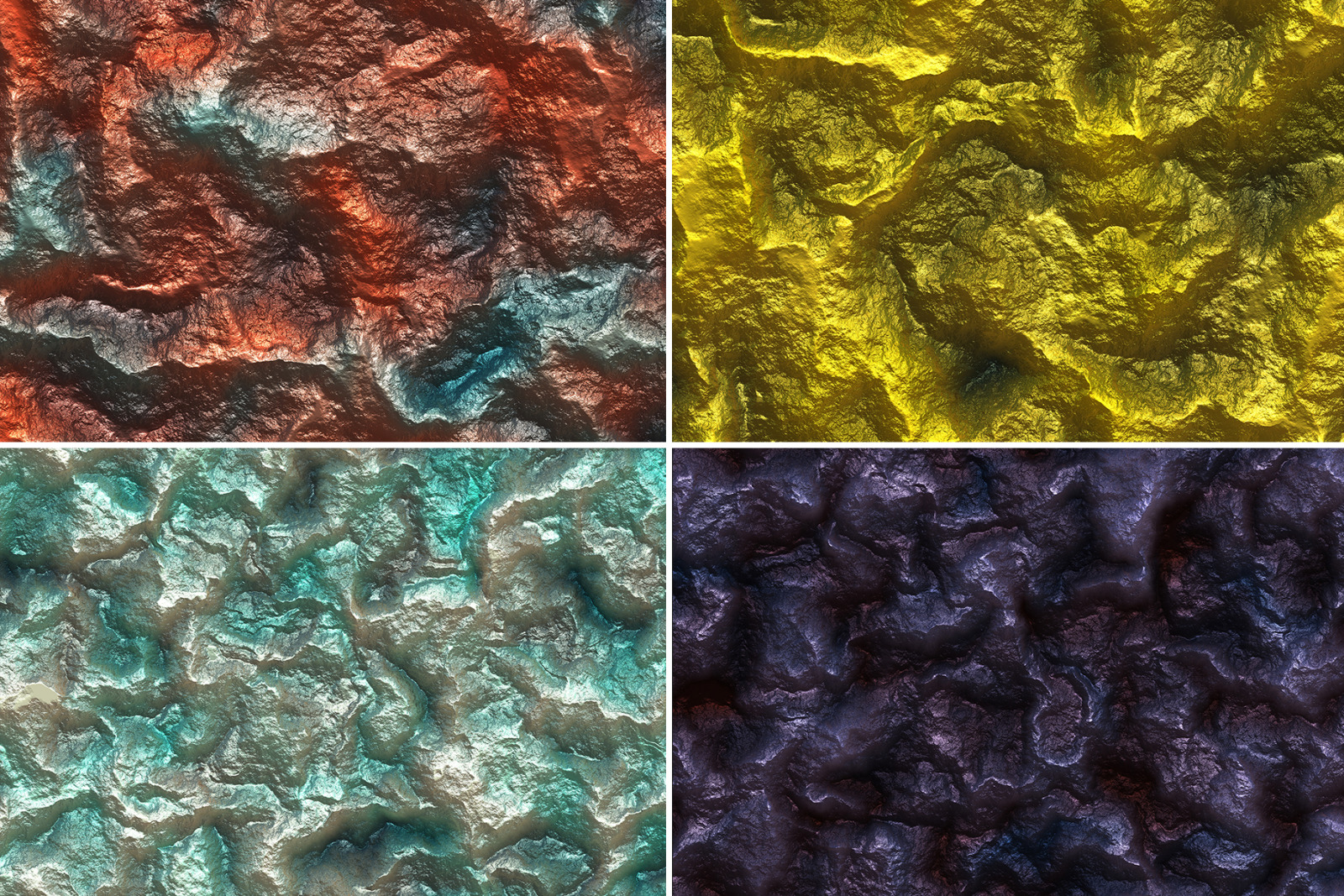 20 Metal Mineral Wall Background Textures