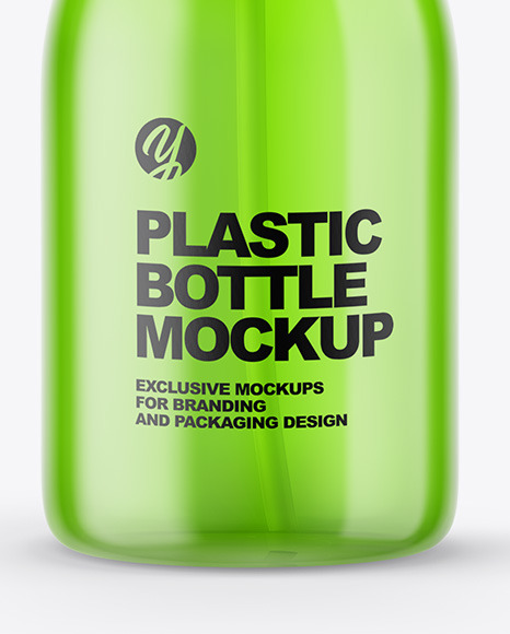 Clear Pump Bottle Mockup