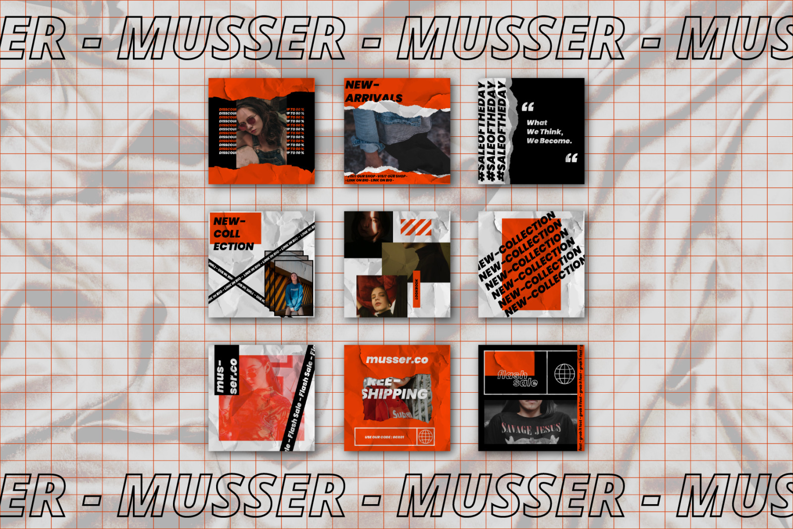 Musser - Instagram Template