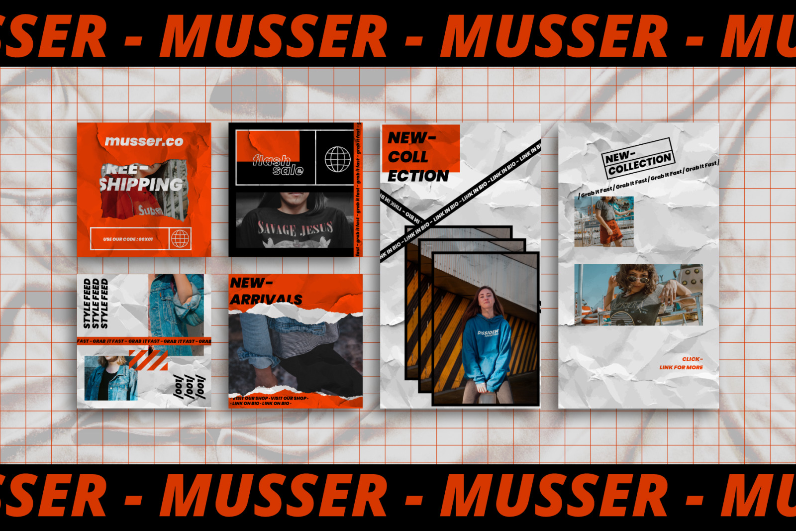 Musser - Instagram Template