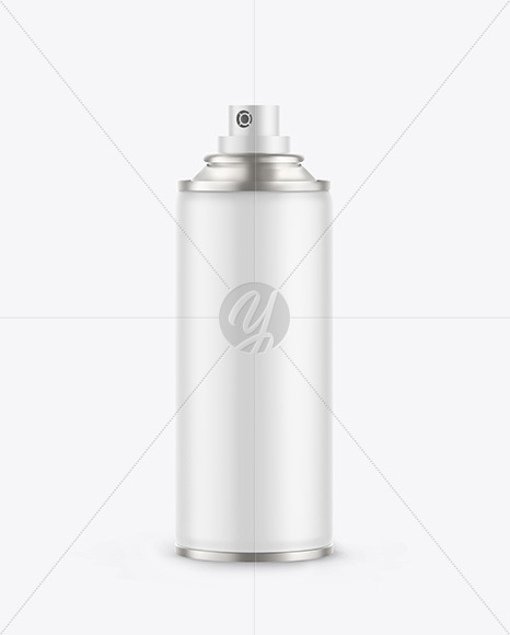 Matte Spray Bottle Mockup