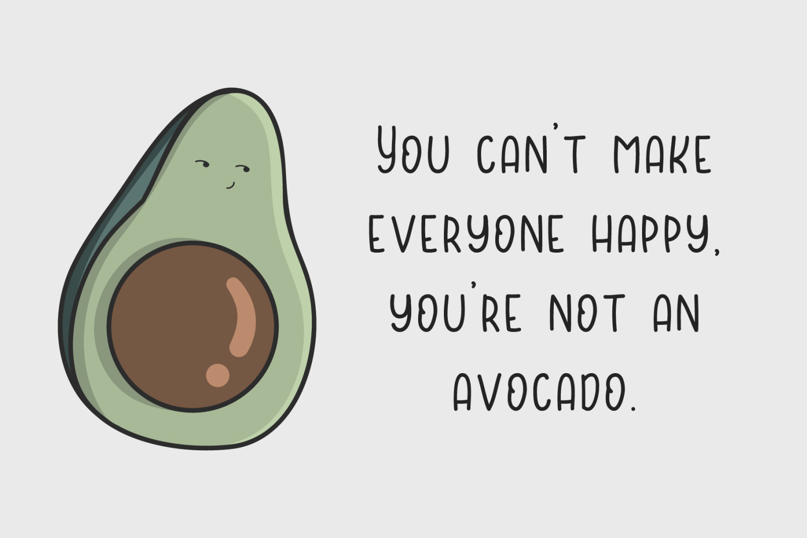 Avocado font Avocado font
