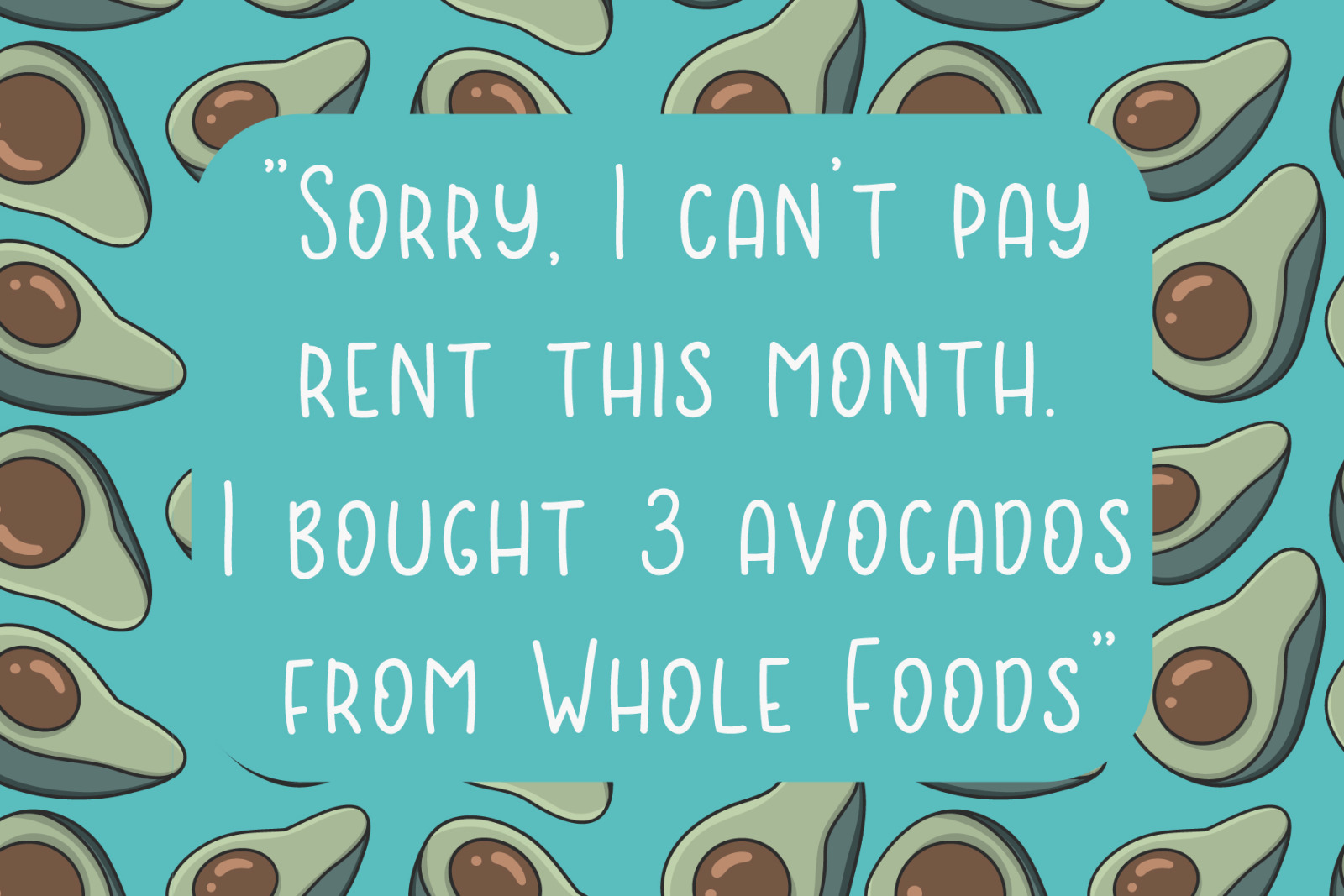 Avocado font Avocado font