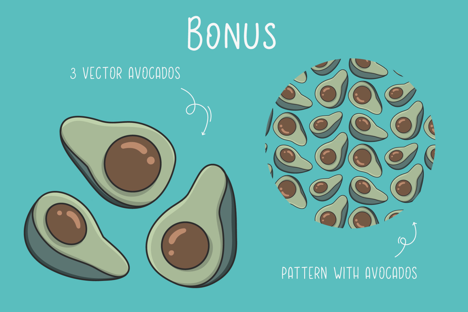 Avocado font Avocado font