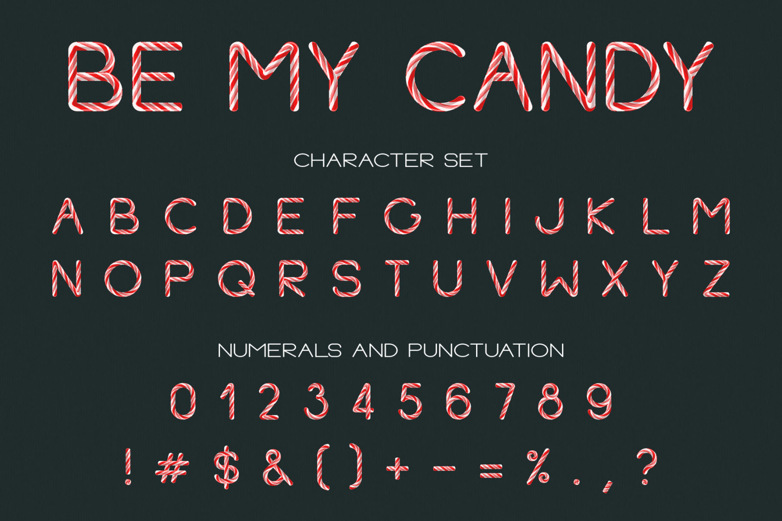 Be My Candy - OTF Color Font