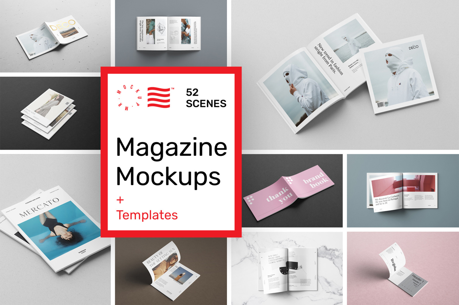 Magazine Mockups Magazine Mockups