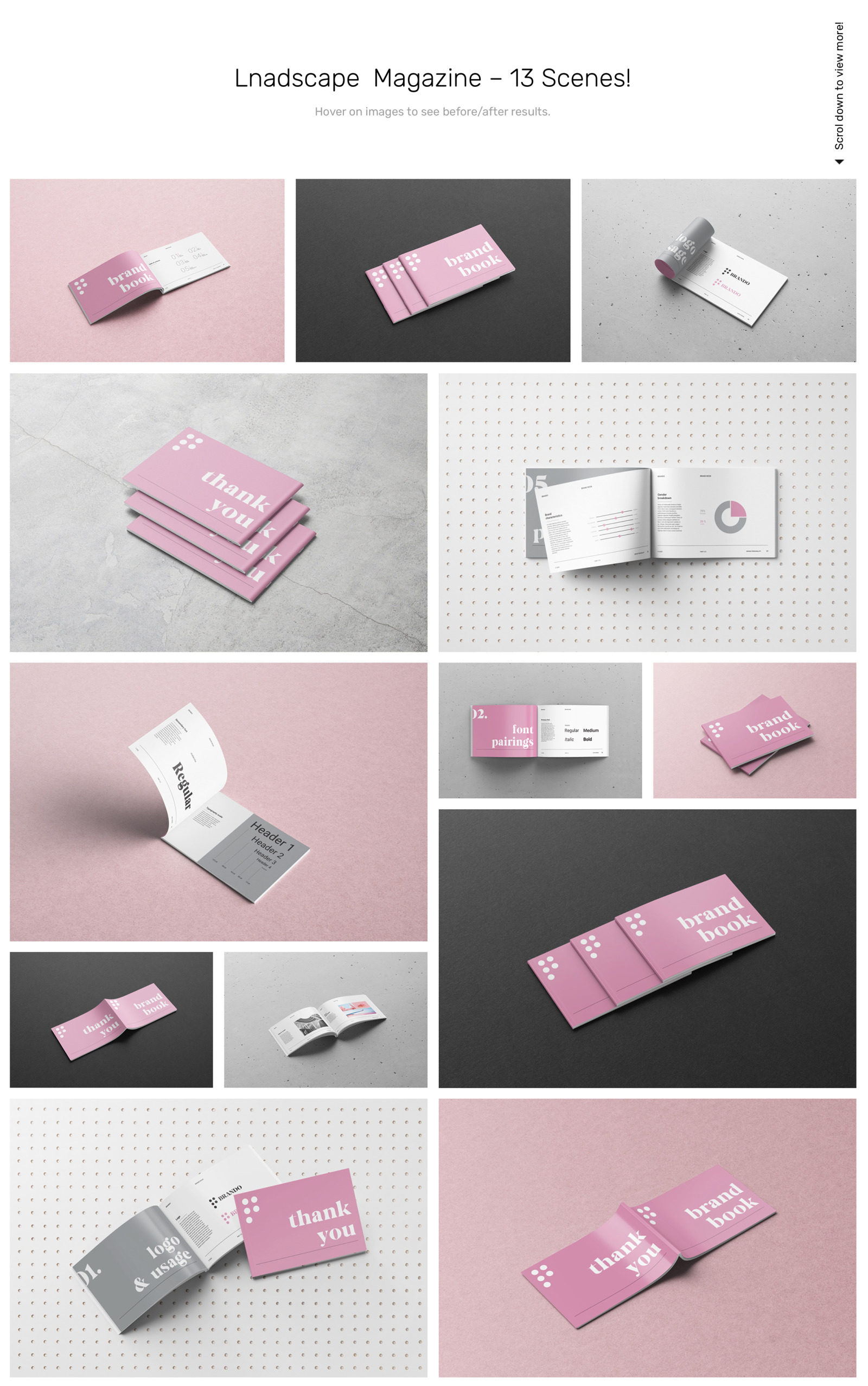 Magazine Mockups Magazine Mockups