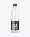 Clear Plastic Water Bottle Mockup