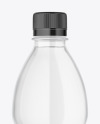 Clear Plastic Water Bottle Mockup