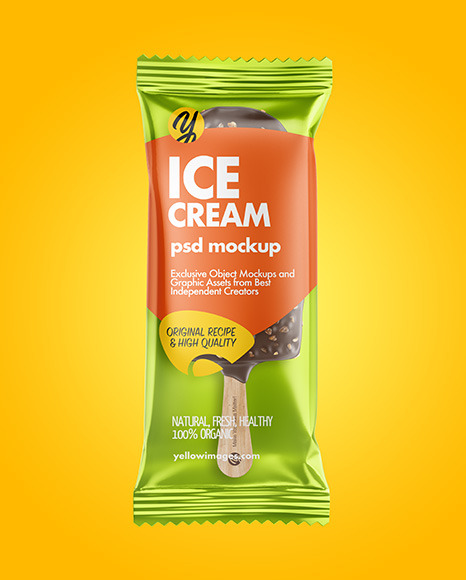 Ice Cream Bar Mockup