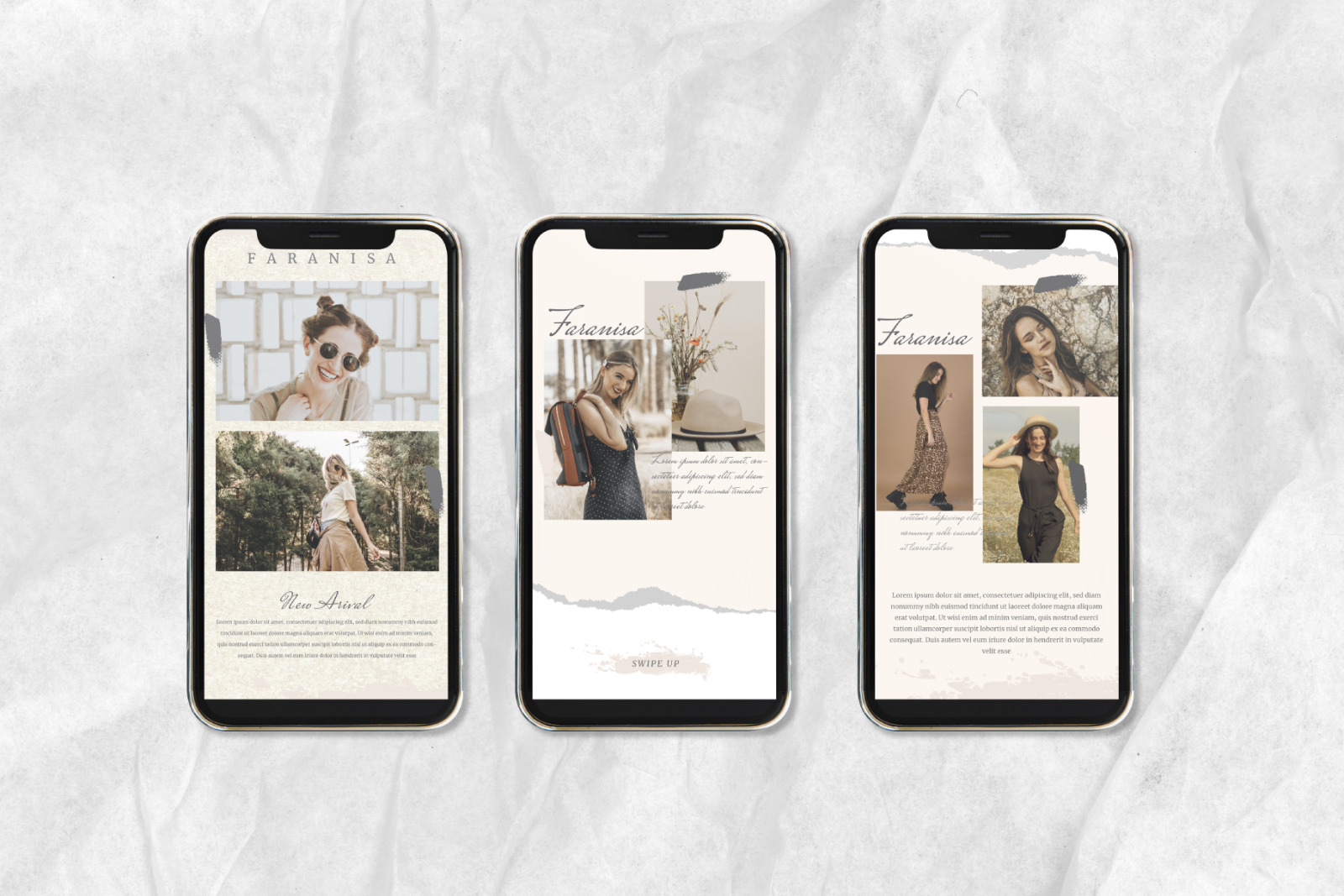 Faranisa - Instagram Template