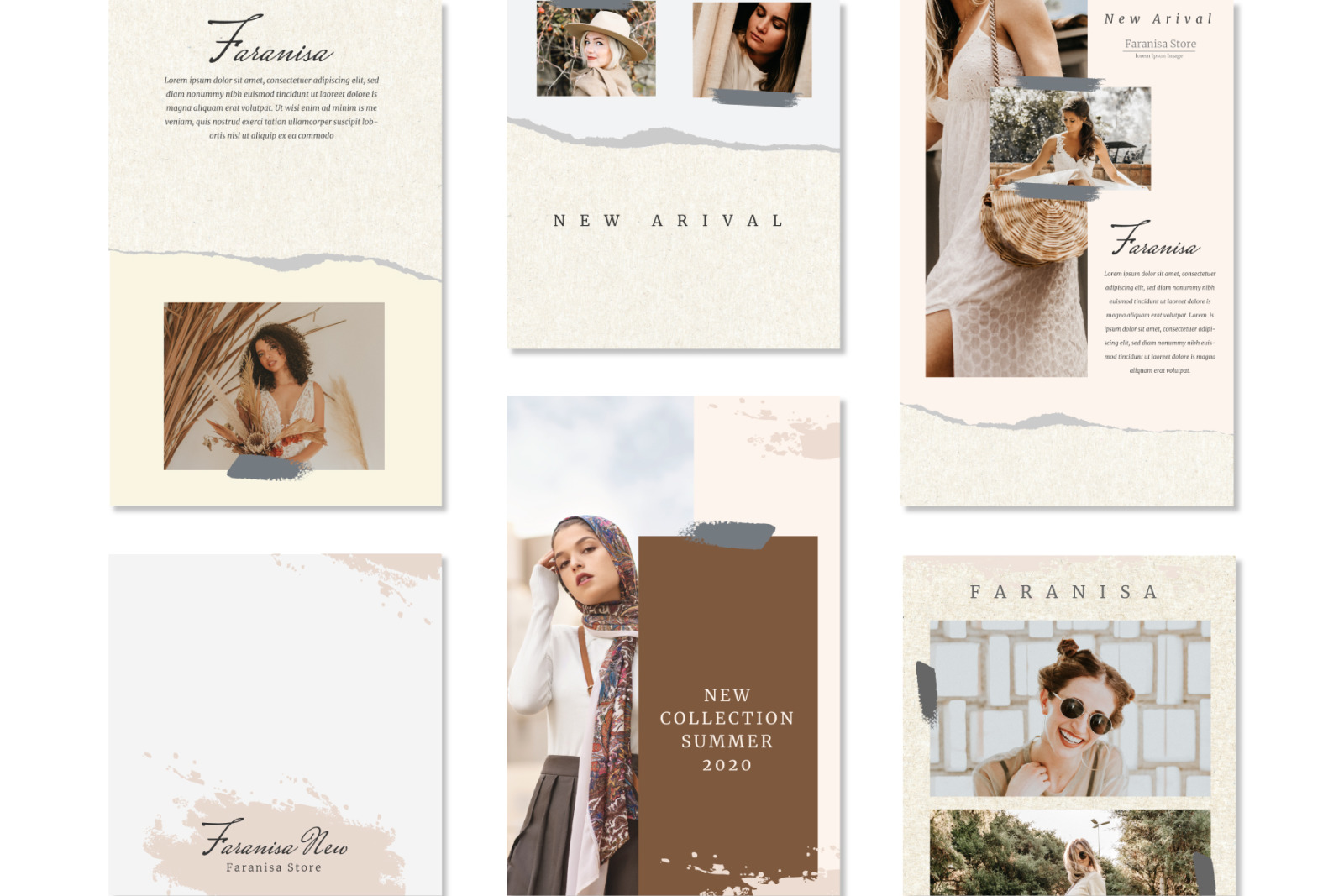 Faranisa - Instagram Template