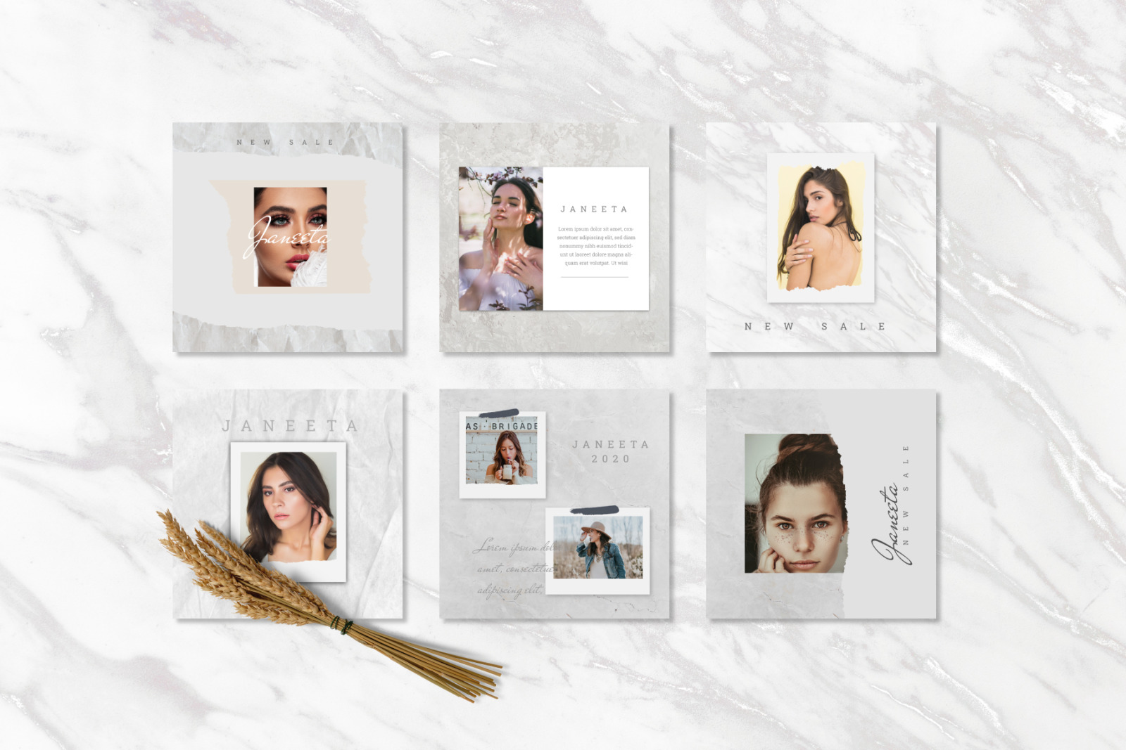 Janeeta - Instagram Template Janeeta - Instagram Template