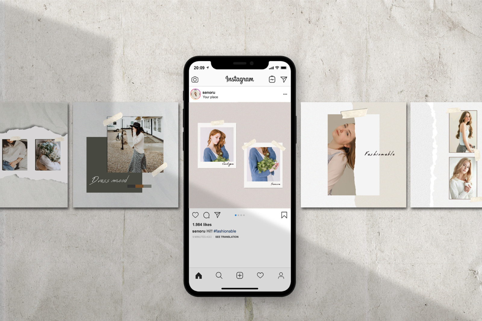 Senoru - Instagram Template Senoru - Instagram Template