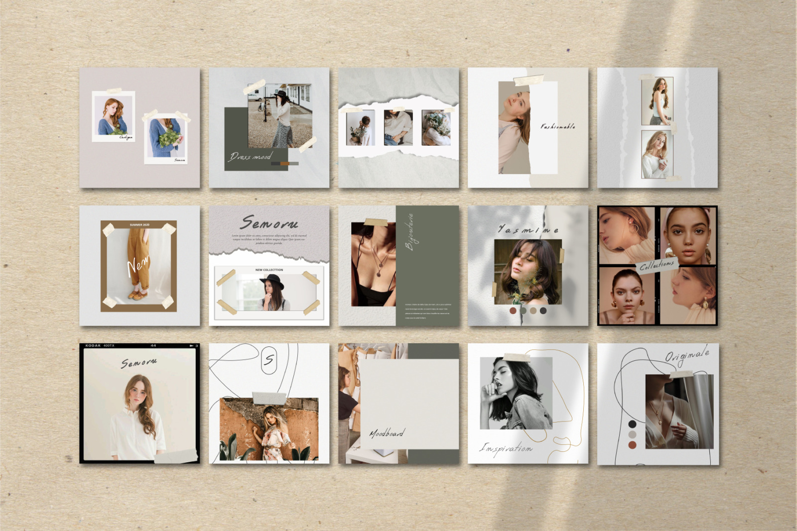 Senoru - Instagram Template Senoru - Instagram Template