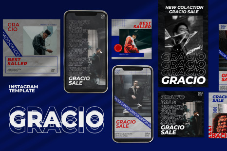 Gracio - Instagram Template - Urban architecture