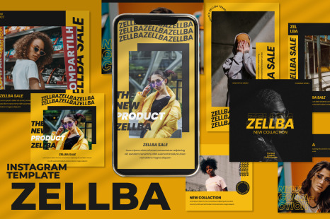 Zelba - Instagram Template - Urban architecture