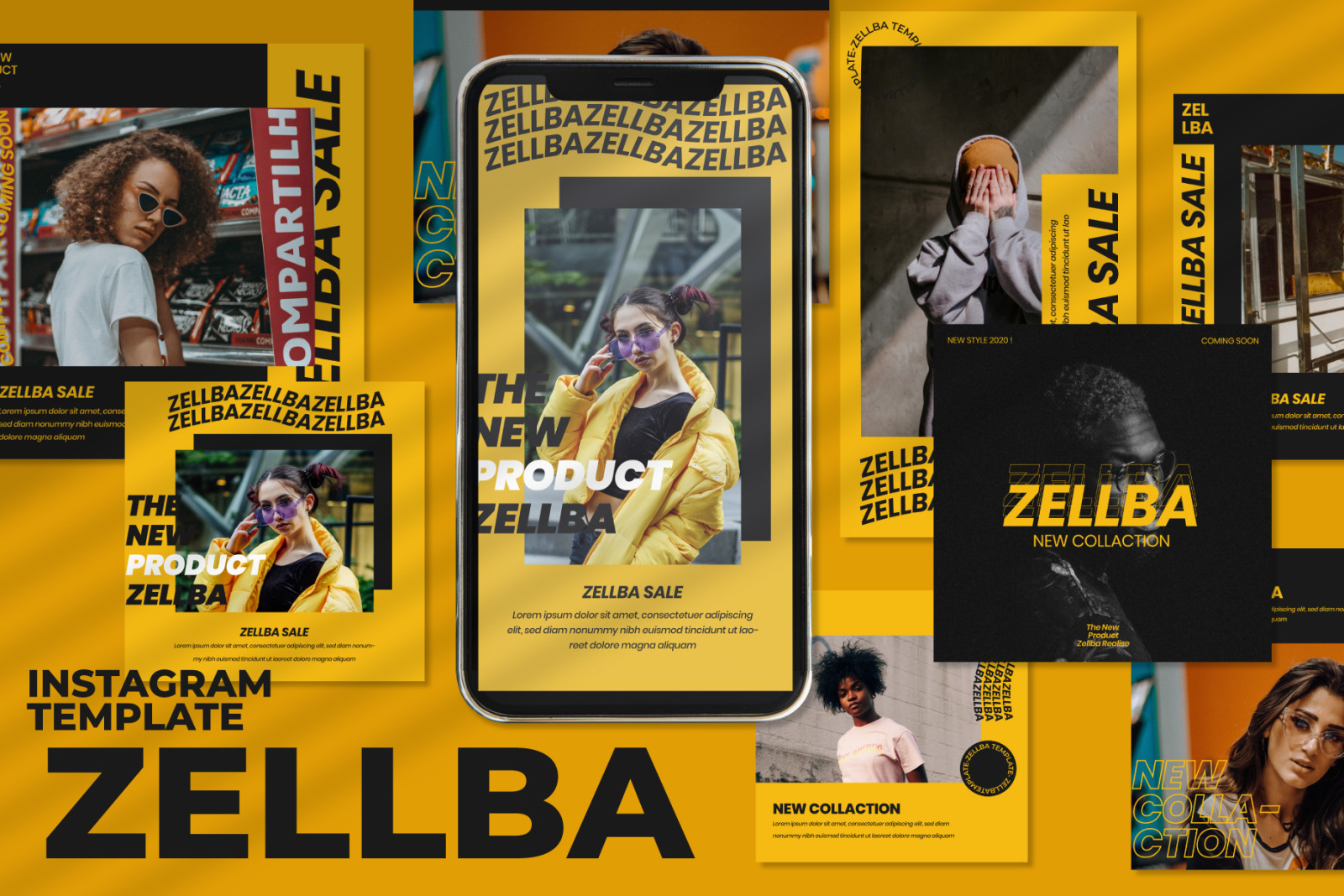 Zelba - Instagram Template Zelba - Instagram Template
