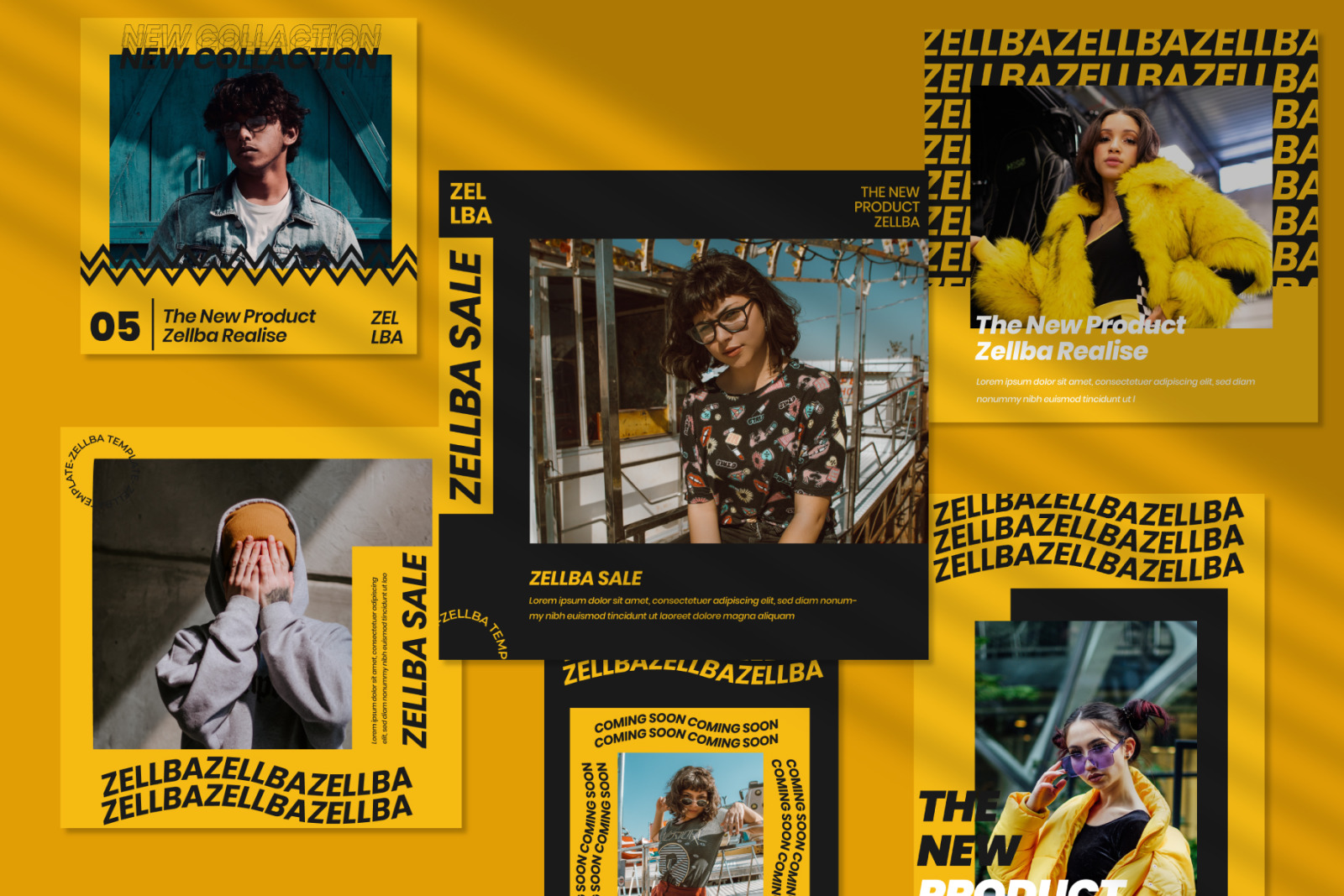 Zelba - Instagram Template Zelba - Instagram Template