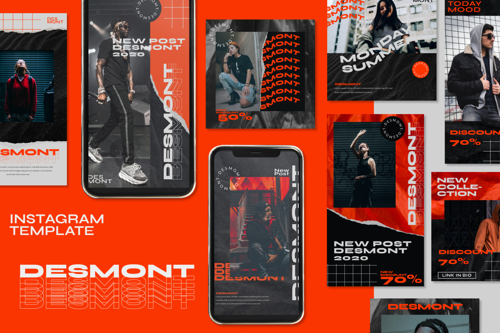 Desmont - Instagram Template