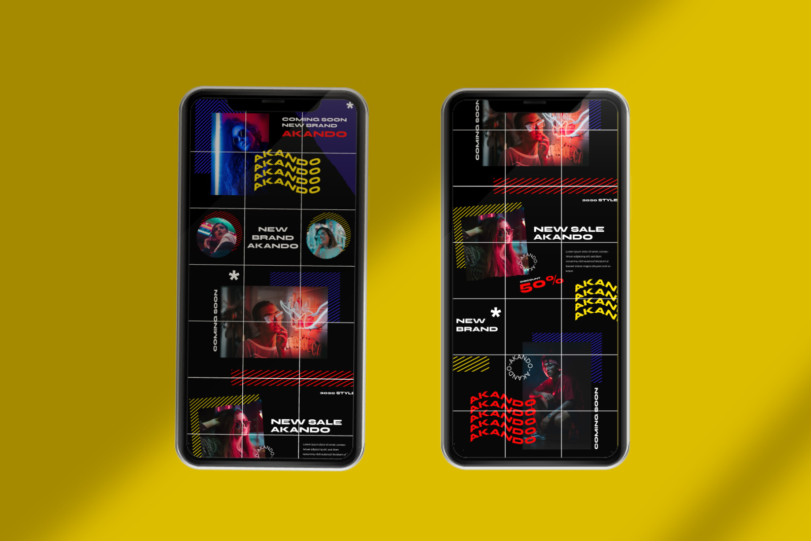 Akando - Instgram Template