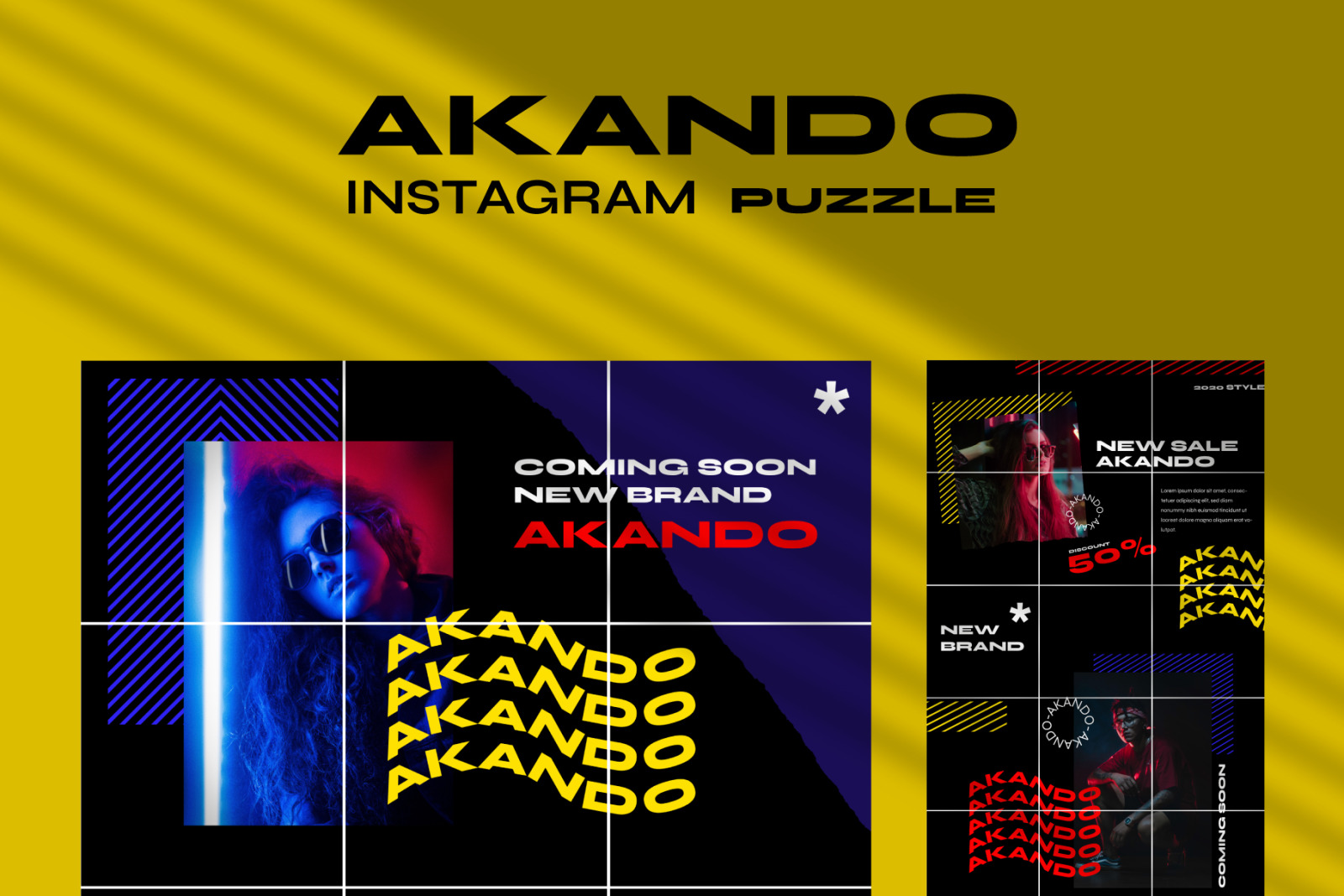 Akando - Instgram Template