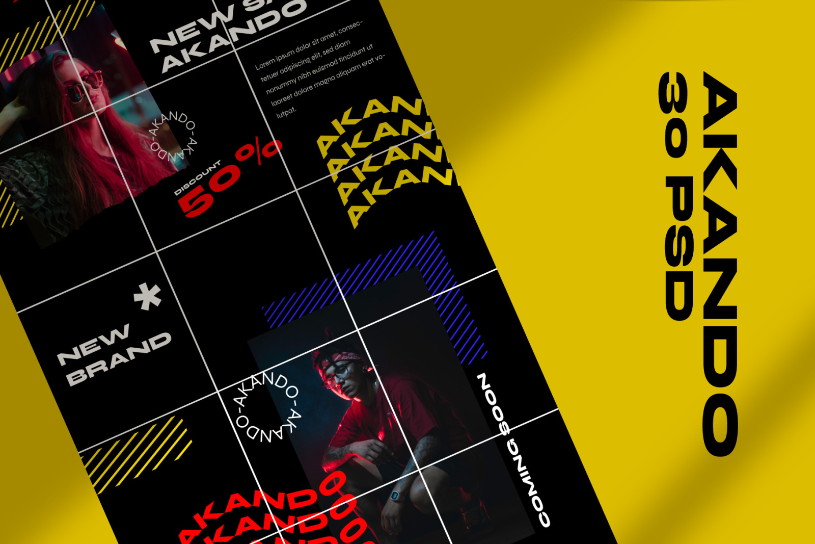 Akando - Instgram Template