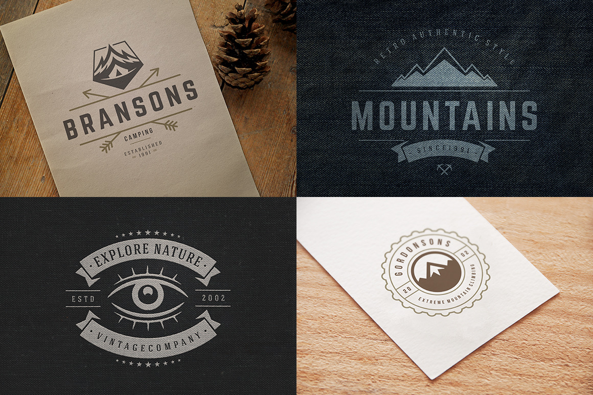 50 Outdoor logos and badges 50 Outdoor logos and badges