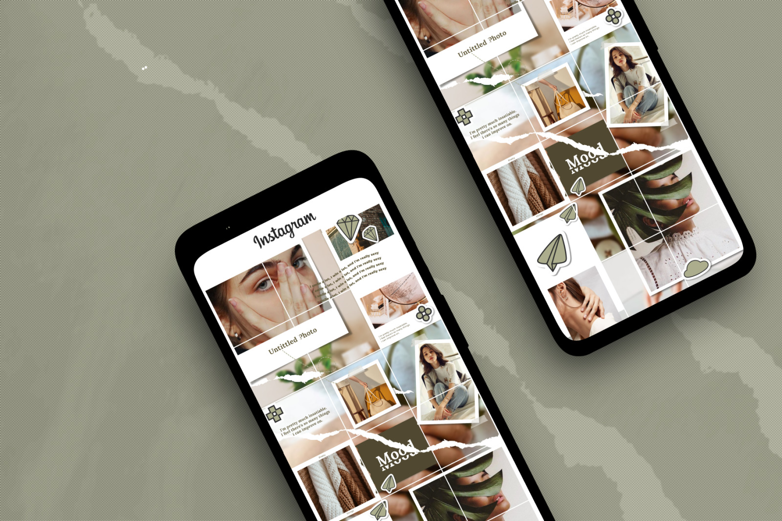 Javier - Puzzle Instagram Template