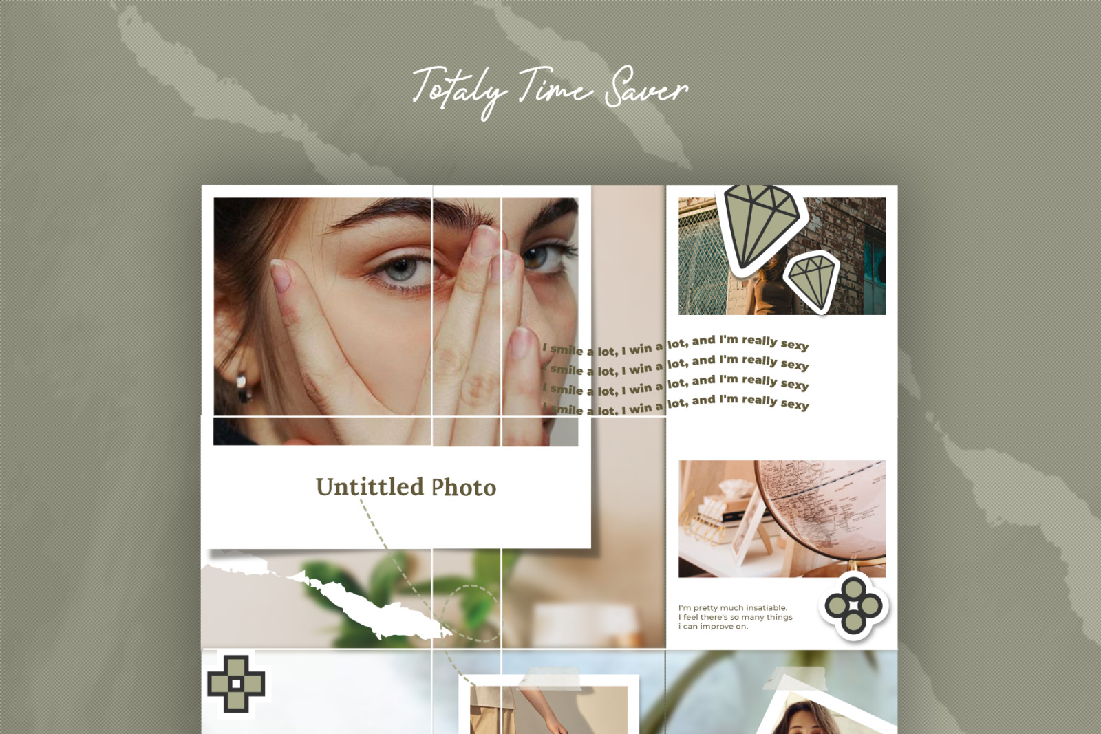 Javier - Puzzle Instagram Template