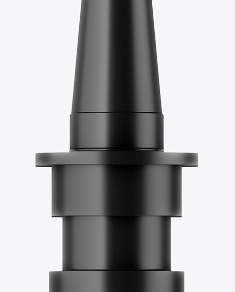 Glossy Nasal Spray Bottle Mockup