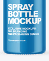 Glossy Nasal Spray Bottle Mockup