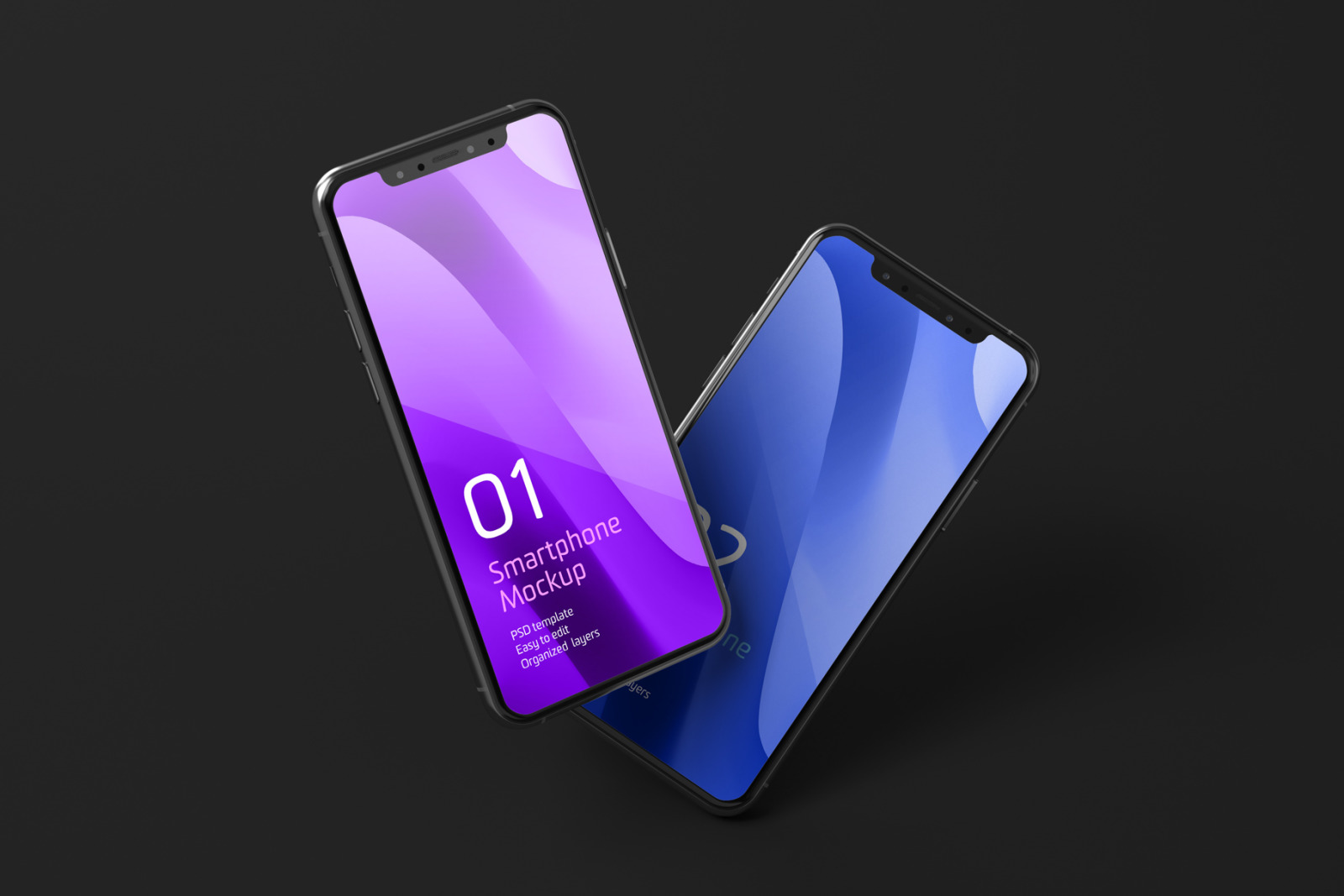 Dark iPhone 11 Pro Dark Mockup