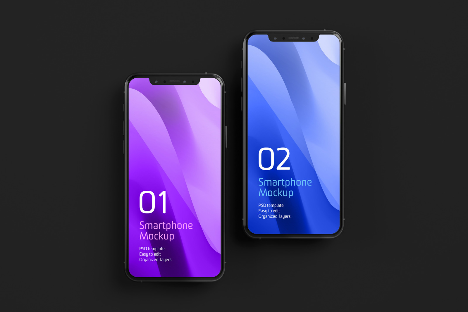 Dark iPhone 11 Pro Dark Mockup